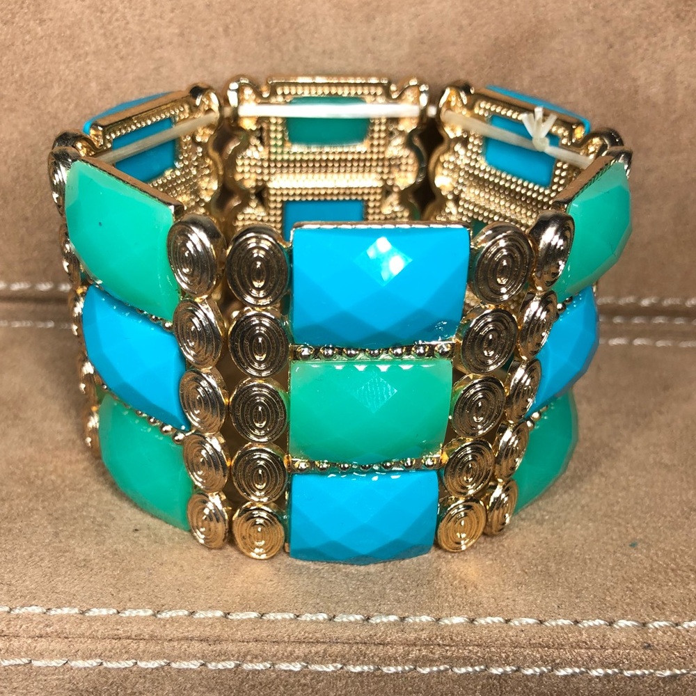 Blue & Teal Francesca Bracelet